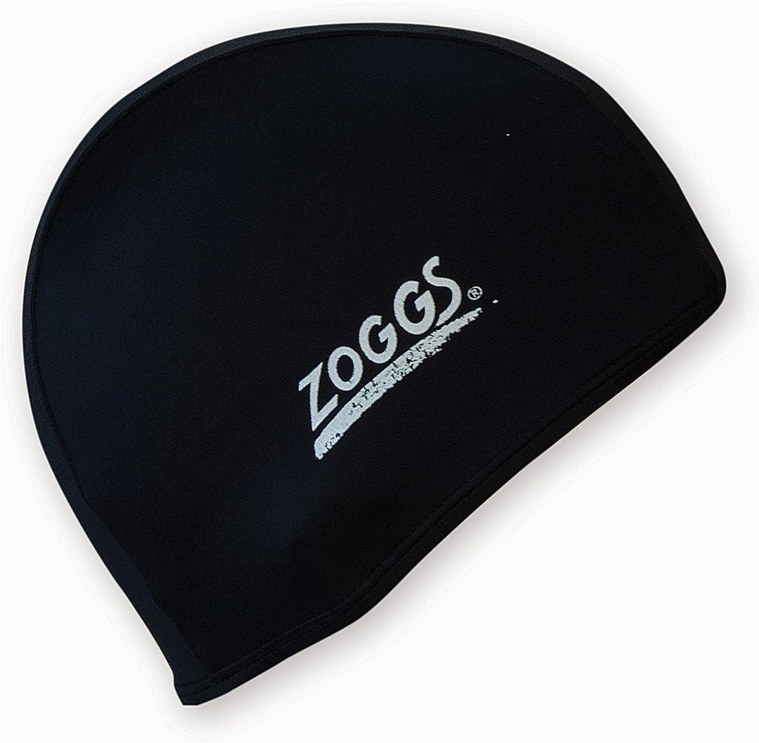 Zoggs Deluxe Stretch Caps Black