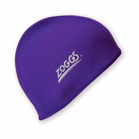 Zoggs Deluxe Stretch Caps Purple