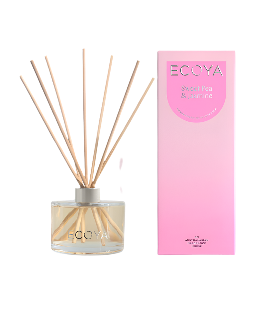 Ecoya 200ml Sweet Pea & Jasmine Reed Diffuser