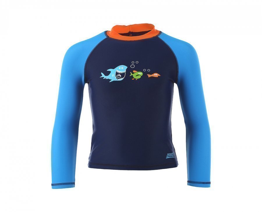 Zoggs Shark Fever Long Sleeve Sun Top