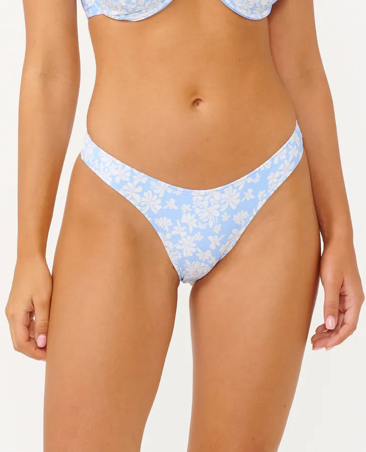 Rip Curl Classic Surf High Leg Skimpy Coverage Bikini Bottoms