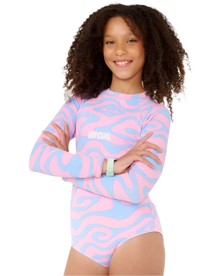 Rip Curl Cosmic Girls UPF Long Sleeve Surf Suit -