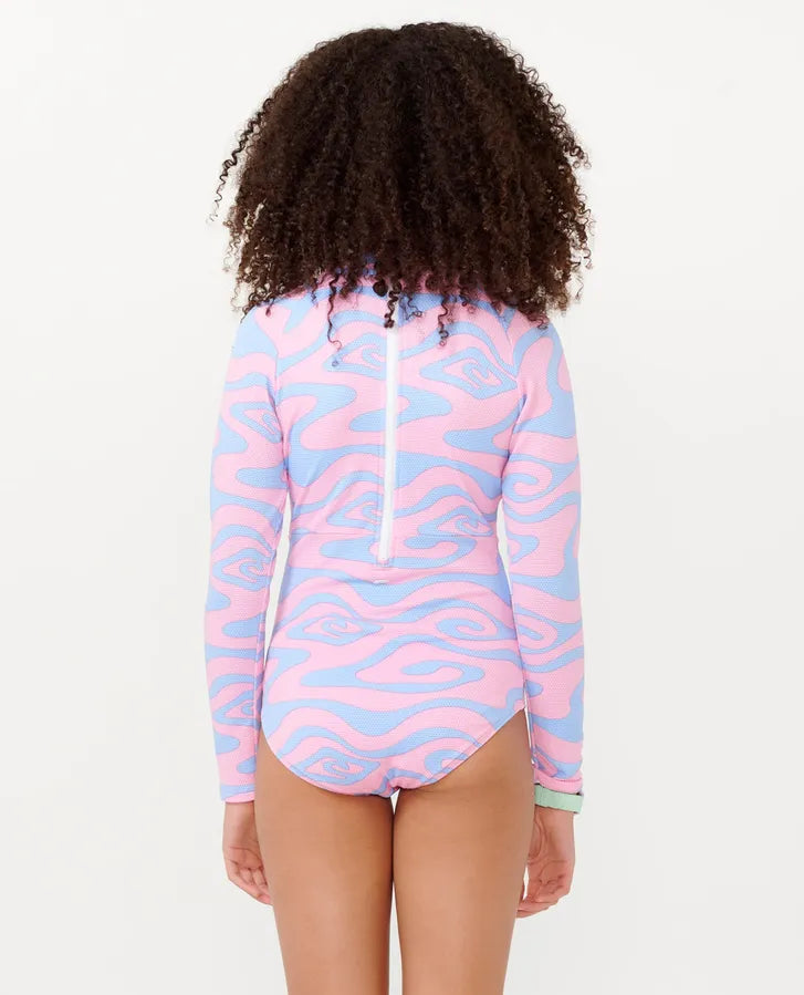 Rip Curl Cosmic Girls UPF Long Sleeve Surf Suit -