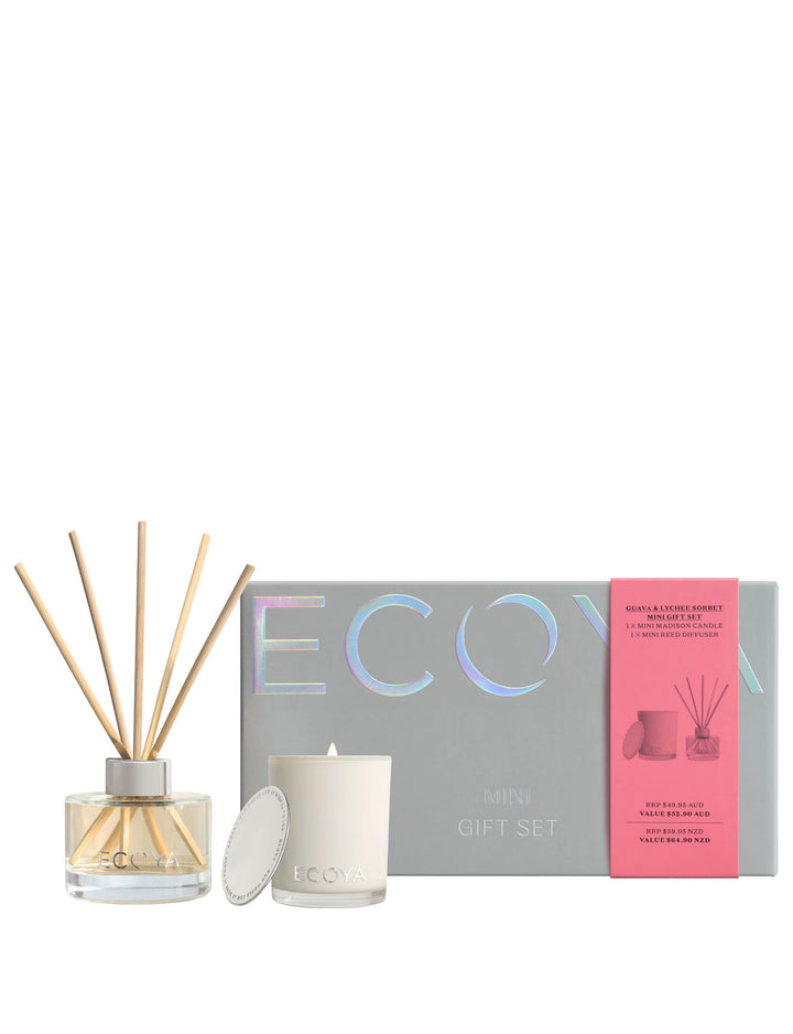 Ecoya Mini Gift Set Guava & Lychee Sorbet