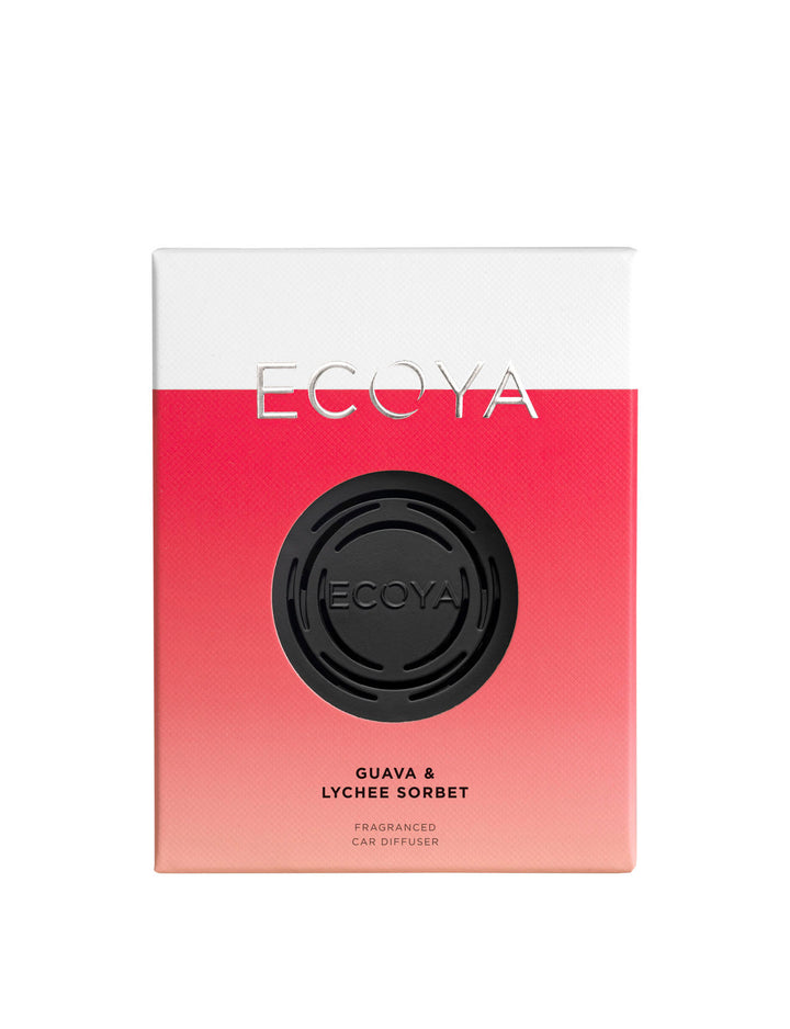 ECOYA Guava & Lychee Sorbet Car Diffuser