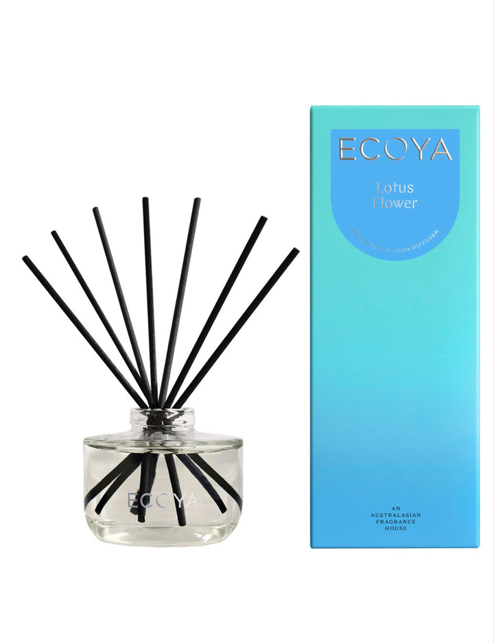 Ecoya 200ml NEW Redesigned Lotus Flower Reed Diffuser