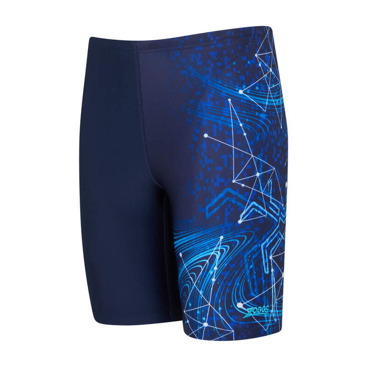 Zoggs Spike Blue Mid Boys Jammer
