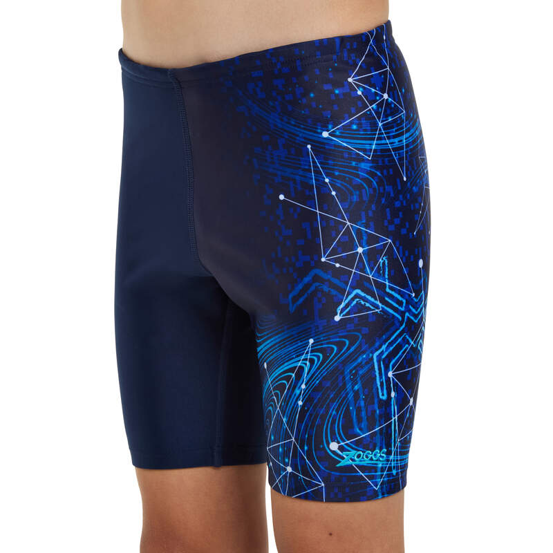 Zoggs Spike Blue Mid Boys Jammer