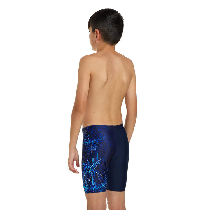 Zoggs Spike Blue Mid Boys Jammer