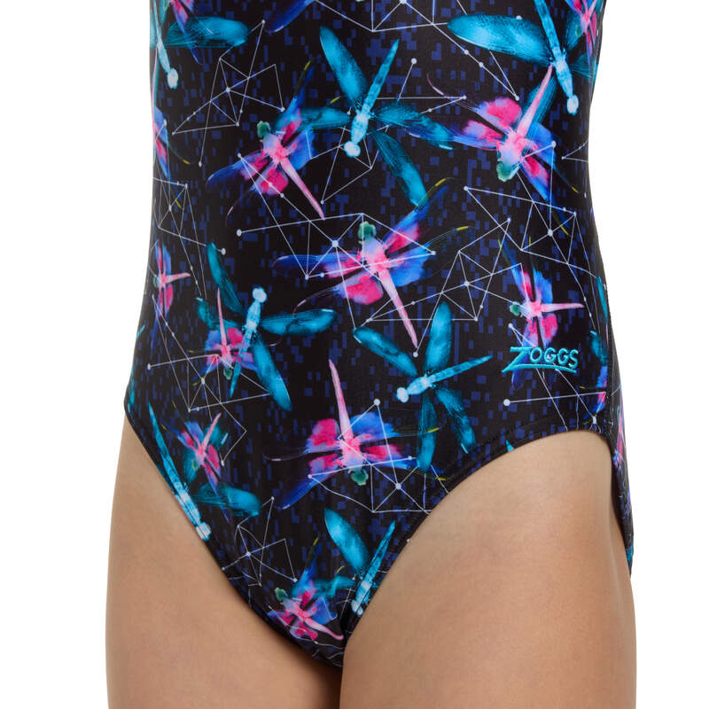 Zoggs Junior Girls Fiery Star Flyback
