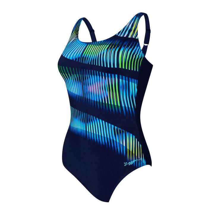 Zoggs Women's Adjustable Scoopback One Piece Swimsuit