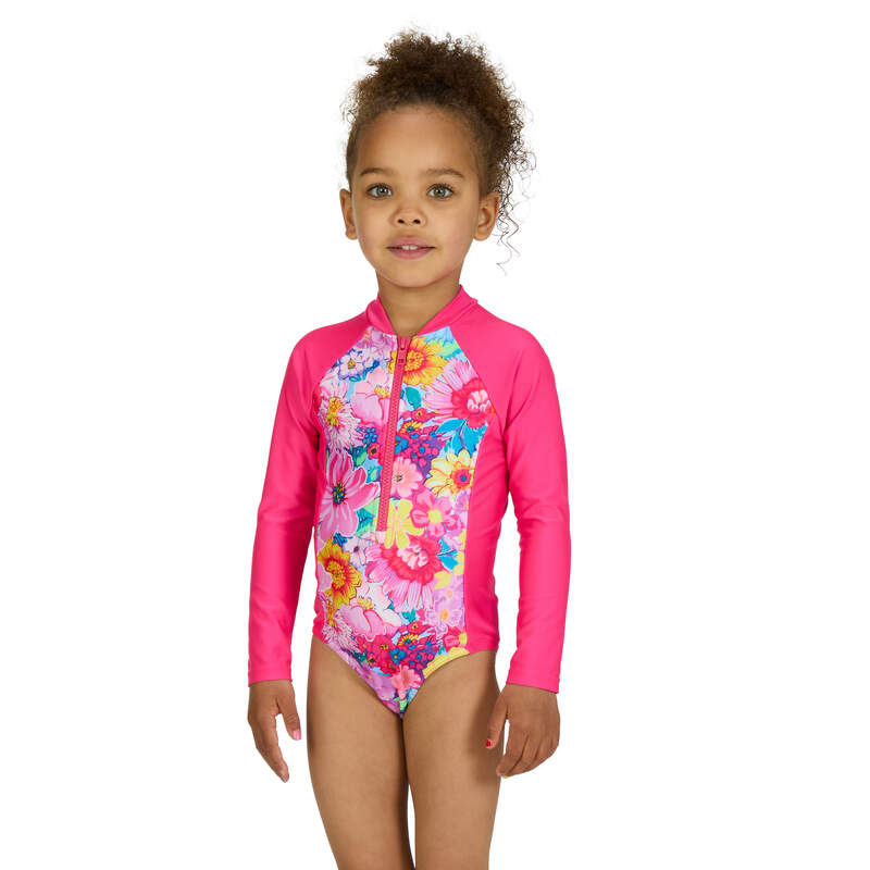 Zoggs Tot Girls Paddle Suit UPF 50+