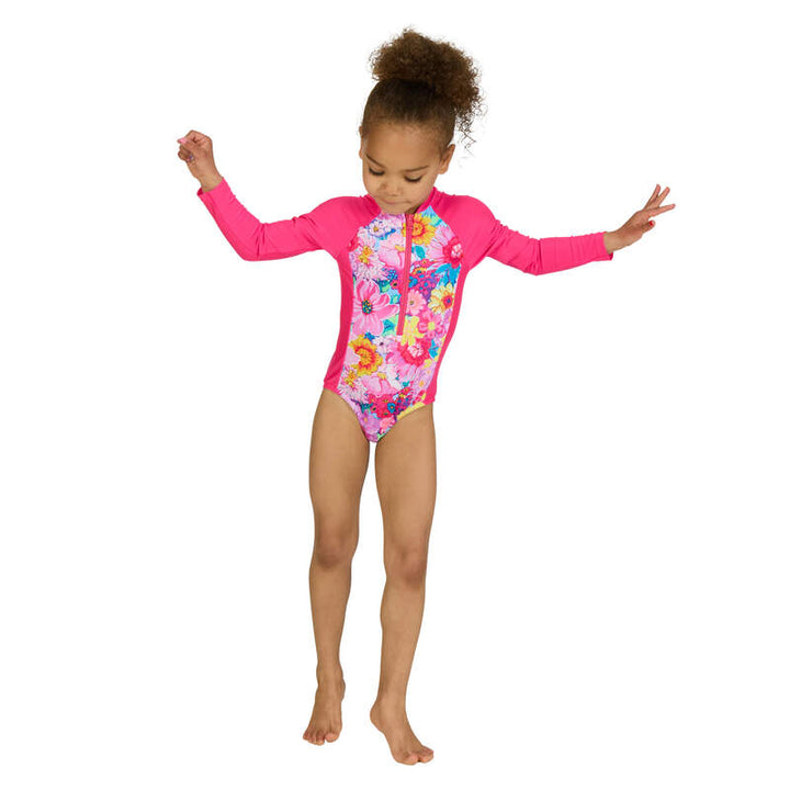 Zoggs Tot Girls Paddle Suit UPF 50+