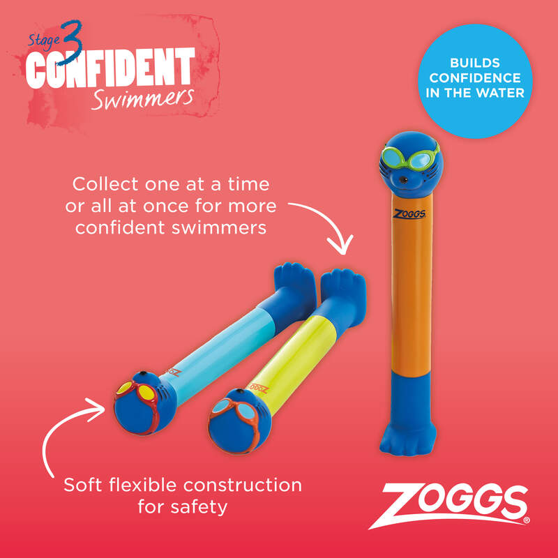 Zoggy Dive Stick 3pcs Pack