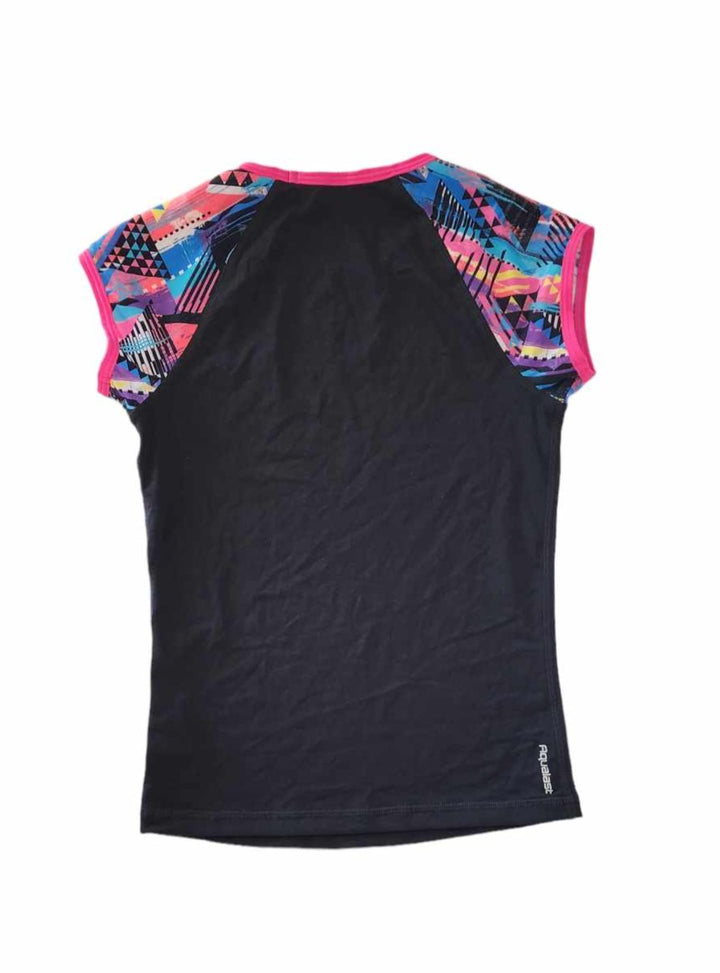 Zoggs Girls Labyrinth Short Sleeve Sun Top