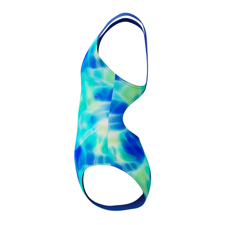 Speedo Junior Girls Allover Print Splashback One Piece