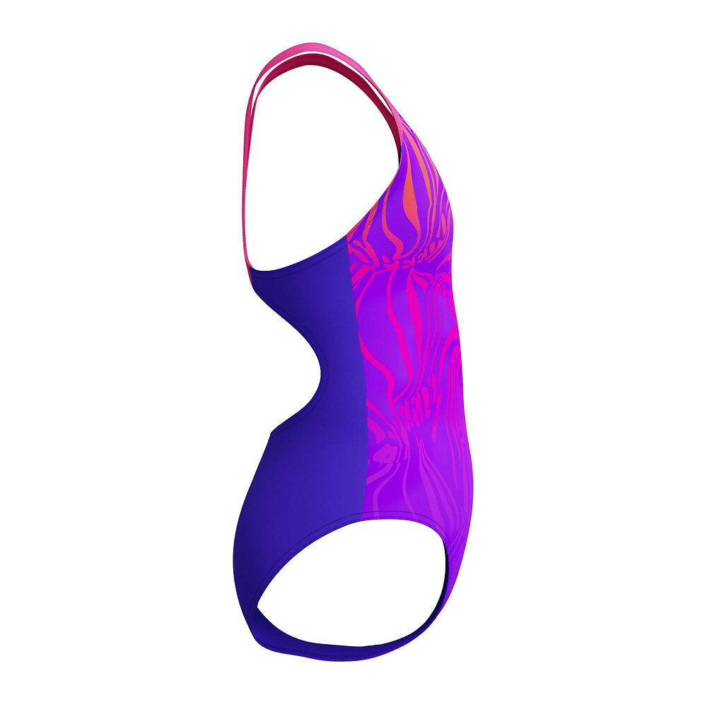Speedo Junior Girls Vibrant Ripple Splashback