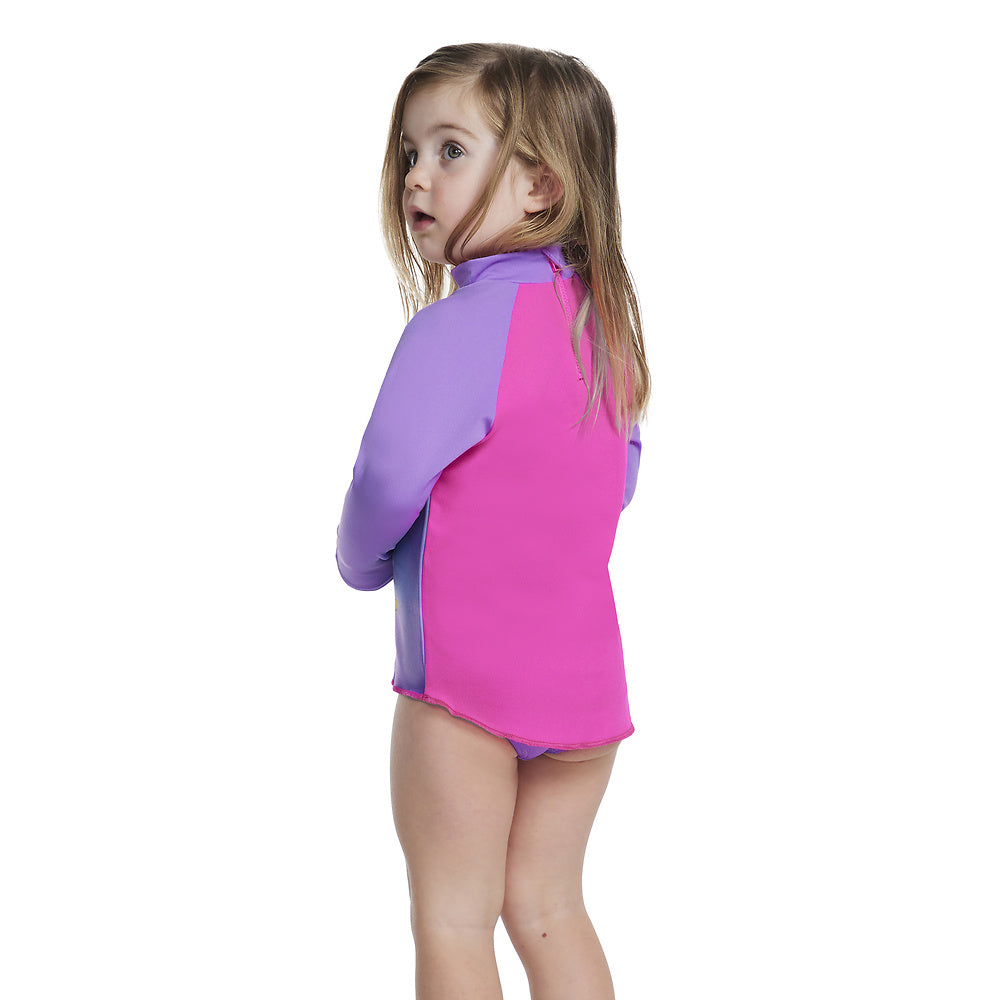 Speedo Tot Girls Unicorn Rashtop