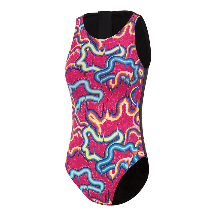 Speedo Girls Digital Printed Hydrasuit