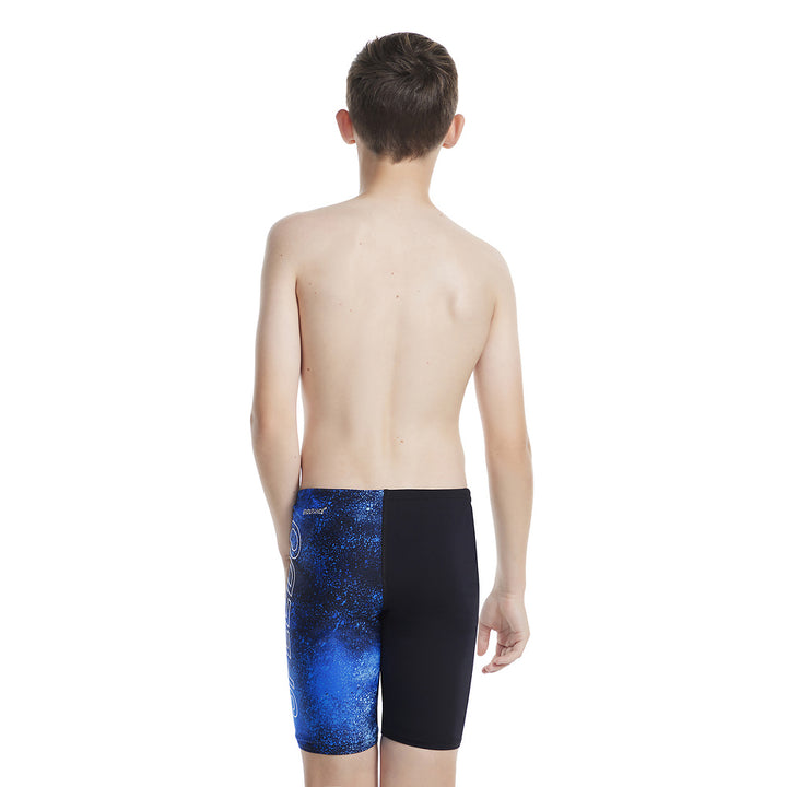 Speedo Junior Boys Incite V-Cut Jammer - Black/Cobalt