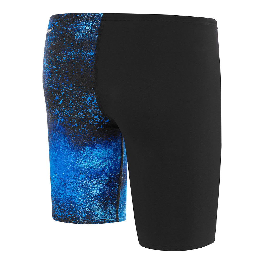 Speedo Junior Boys Incite V-Cut Jammer - Black/Cobalt