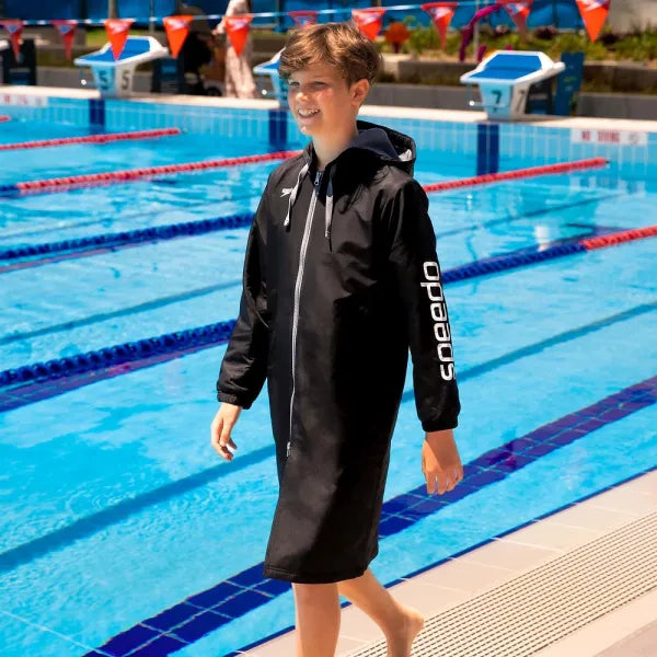 Speedo Unisex Logo Deck Coat Youth + Adult