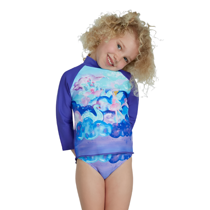 Speedo Tot Girls Mystical Land Rash Top