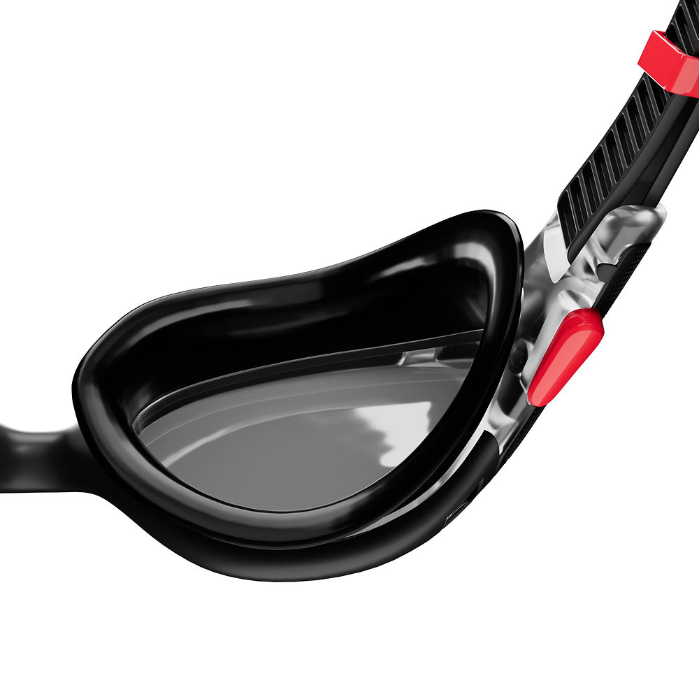 Speedo Biofuse 2.0 Mirror Goggle - Black/Red/Chrome