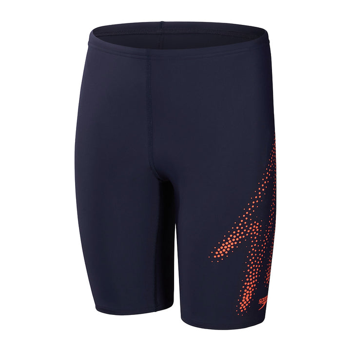 Speedo Boys Boom Placement Jammer - True Navy/Volcanic