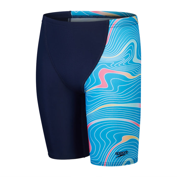 Speedo Boys Digital Allover Vcut Jammer