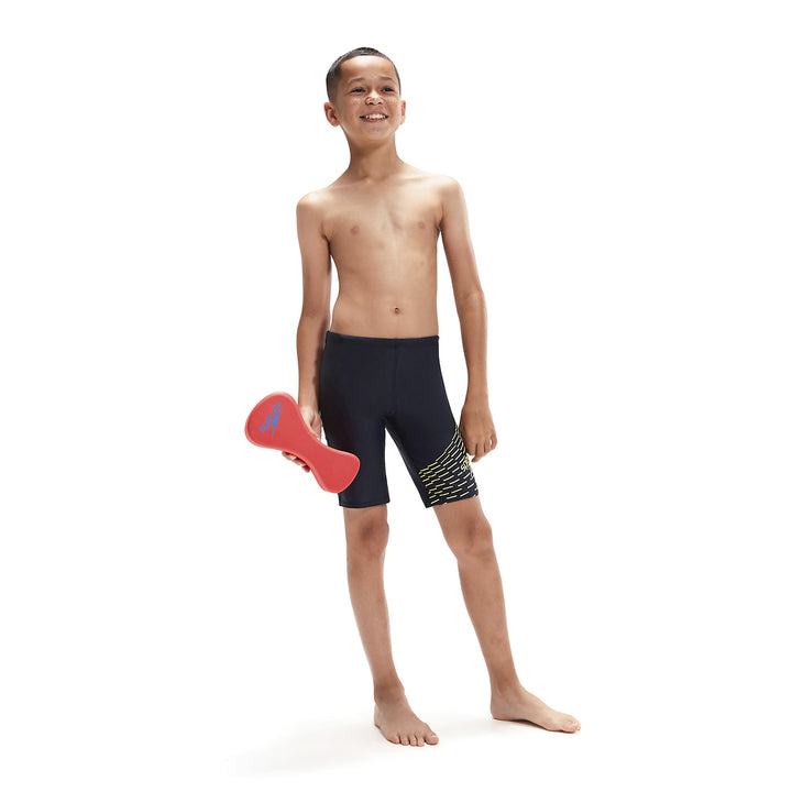 Speedo Boys Medley Logo Jammer - True Navy/Spritz