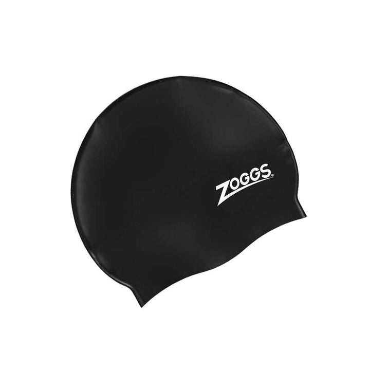 Zoggs Silicone Cap - Assorted Colours (Red / Black / Royal Blue / Pink / Purple)