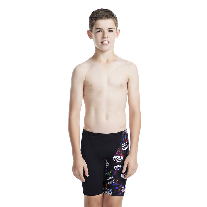 Speedo Junior Boys Skull Print V-Cut Jammer