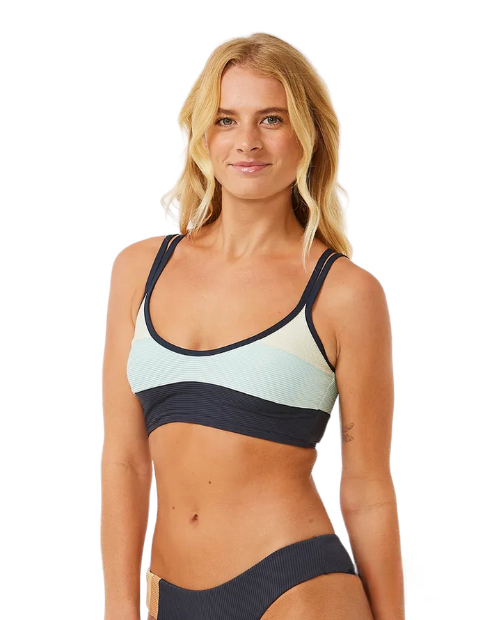 Rip Curl Block Party Spliced Crop Top