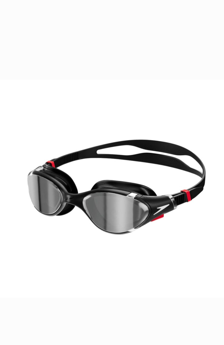 Speedo Biofuse 2.0 Mirror Goggle - Black/Red/Chrome