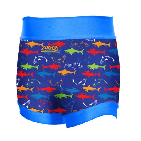 Zoggs Neoprene Swim Nappy Shark