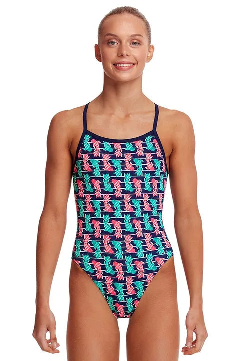 Funkita Fish Taco Girls Single Strap One Piece