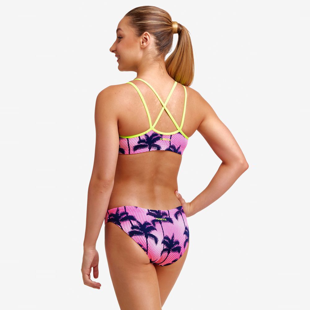 Funkita Pop Palm Girls Crossover 2pc