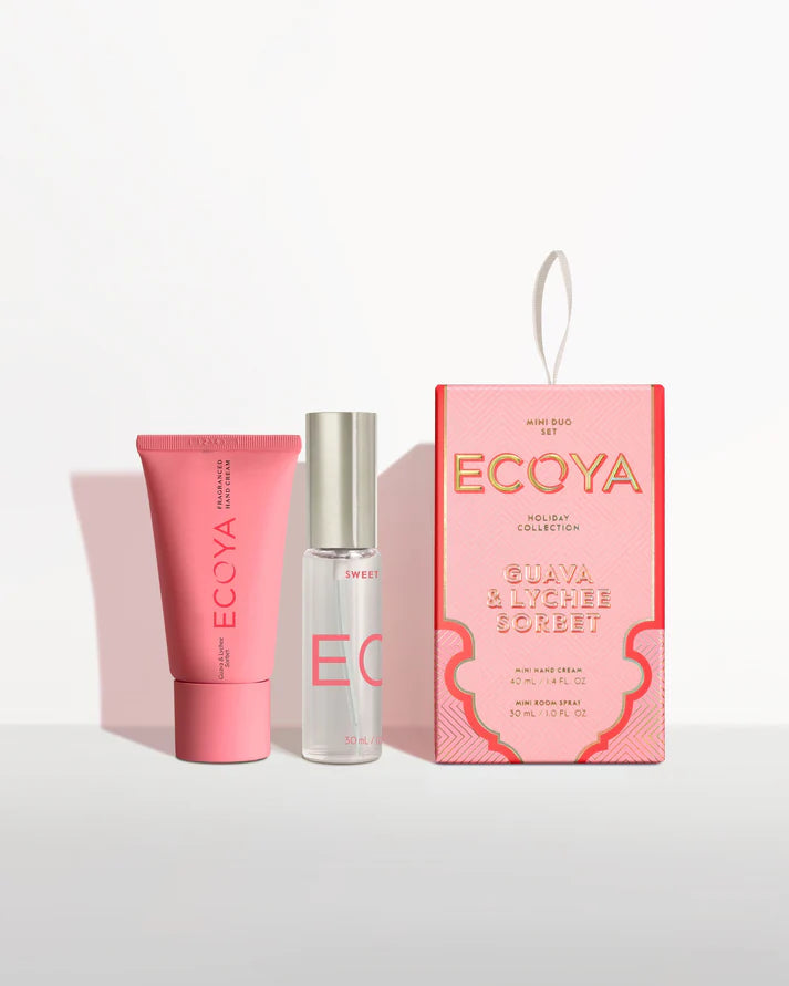 Ecoya : Holiday: Guava & Lychee Sorbet Mini Duo Set