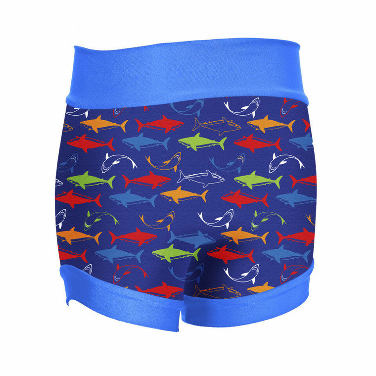 Zoggs Neoprene Swim Nappy Shark